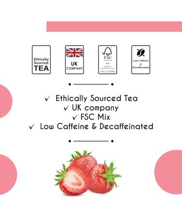 Tubebox Strawberry Bliss Tea: Premium Flavoured Tea from Thames | Luxury British Tea Experience - Buy Online on SooperMarket.com