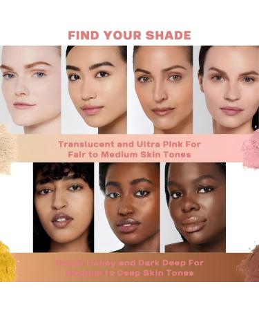 Pink Setting Powder Waterproof Setting Powder Makeup Setting Powder Pink Blurring Powder For All Skin Tones (#02 one size) #02 1 g (Pack of 1) - Buy Online on SooperMarket.com