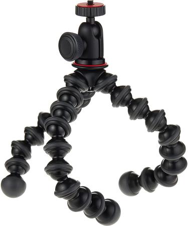 Joby GorillaPod 1K Kit: Compact Tripod Stand with Ballhead for Mirrorless Cameras - Black/Charcoal - Buy Online on SooperMarket.com