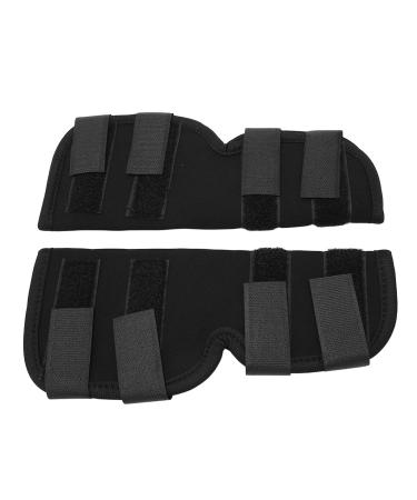 Dog Leg Brace Arthritis Relief Joint Protection Pain Reduction 1 Pair Flexible Dog Knee Pads Recovery (L for 12 to 36 Months)