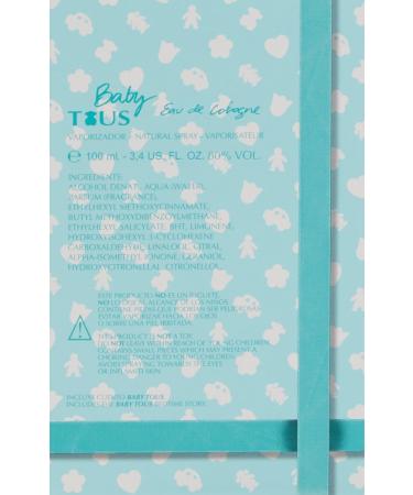 Baby By Tous 100ml Eea De Colongne Spray 3.4-Ounce Baby Tous Tous 3.4 Fl Oz (Pack of 1) - Buy Online on SooperMarket.com