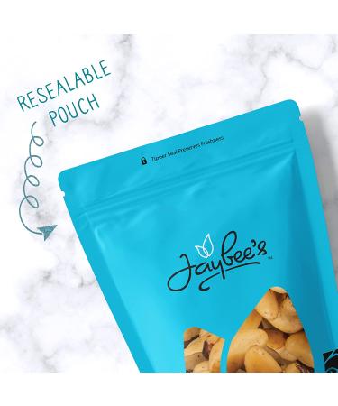 Roasted & Salted Brazil Nuts - 15oz Resealable Pouch | Freshly Roasted Daily Snack | Vegan, Keto & Paleo Friendly | High Protein & Minerals | Kosher Certified - Buy Online on SooperMarket.com