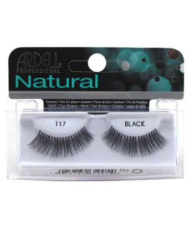 Ardell Natural Lashes 117 Black (6 Pack)