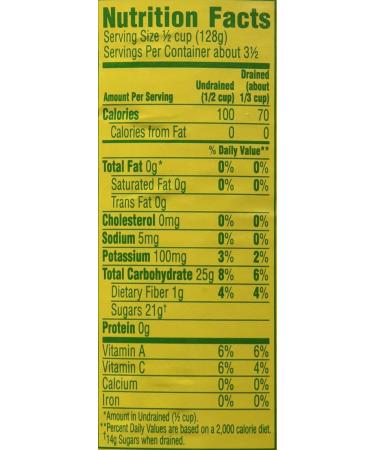 Del Monte Yellow Cling Sliced Peaches in Heavy Syrup 15.25oz Can (Pack of 6) - Buy Online on SooperMarket.com