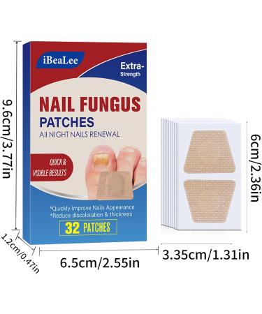 Fungal Nail Treatment - Nail Fungus Treatment for Toenail - Toe Nail Treatment Extra Strong - Nail Repair Treatment for Restores Damaged Nails - 8 Hours Nail Repair Restores Healthy Nails(32 Patches) - Buy Online on SooperMarket.com