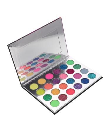 WOONEKY Multicolored Eye Shadow Sparkly Eyeshadow Palette Women Eyeshadow Makeup Palettes Powder