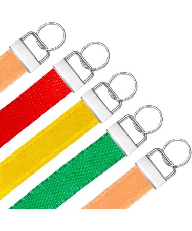 Qovydx 45Pcs 1 Inch Silver Wristlet Key Fob Hardware Set with Split Rings - Ideal for Keychains and Lanyards - Buy Online on SooperMarket.com