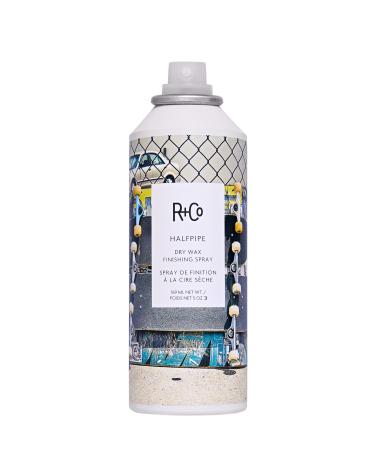 R+Co Halfpipe Dry Wax Finishing Spray | Workable Texture Buildable Hold Ultra-fine Mist | Vegan + Cruelty-Free | 5 Oz