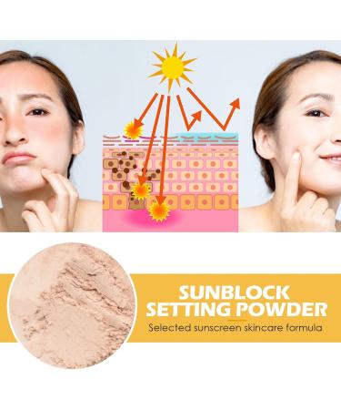 Nmbol 2 pieces Solar Cooling Mineral Sunscreen Mineral Mineral Sunscreen Setting Sun Protection Foundation SPF 50 Minimizes thin lines and pores - Buy Online on SooperMarket.com