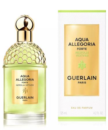GUERLAIN Aqua Allegoria Forte Nerolia Vetiver Eau De Parfum Spray 4.2 Ounce (Unisex) floral citrus 4.2 Ounce (Pack of 1) - Buy Online on SooperMarket.com