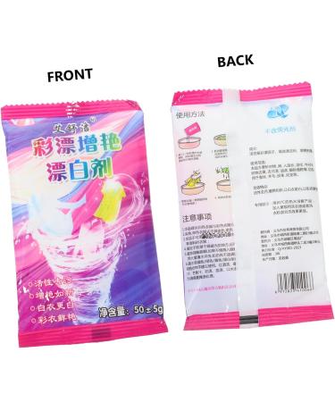 Didiseaon 1 Set Bleach Stain Remover Laundry Tool Clothing Colour Agent Active Oxygen Agent Stain Brightening Agent Brightener - Buy Online on SooperMarket.com