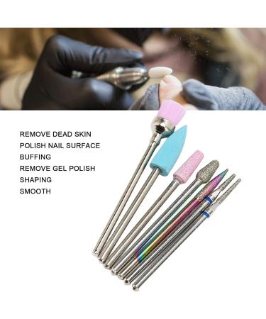 Nail Drill Bit Emery Smoothing Polish Removal Drill Bit Professional for Nail Salon - Buy Online on SooperMarket.com