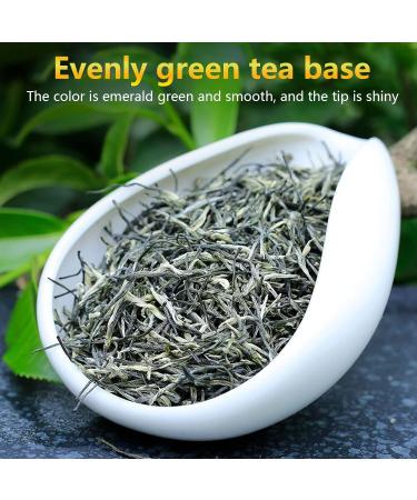 Spring Green Tea Chinese Maojian Tea Strong Fragrant Jasmine Green Tea for Spring Summer Green Tea Clear Flavor Slightly Curled Tea Leaves Natural Chinese Tea for Morning Afternoon Free Time lo - Buy Online on SooperMarket.com