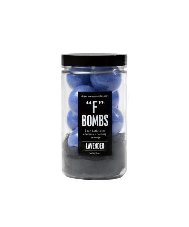 DA BOMB F Bombs Jar  16oz  8 minis with loofah