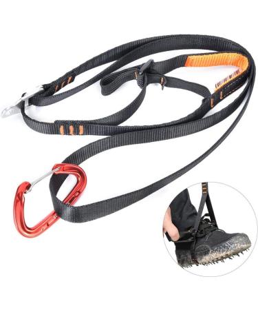 Alomejor Foot Ascender Mountaineering Pedal Riser Right/Left Safety Ascender Foot Loop with Belt Rope - Buy Online on SooperMarket.com