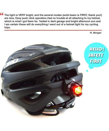 Stupidbright Micro LED Bike Light Set - Front & Rear Lights (2 Pack) in White & Red - Buy Online on SooperMarket.com
