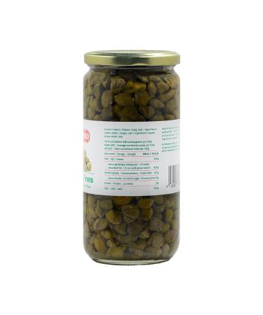 Hymor Capers Fines 450g - Premium Pickled Capers for Pizza Pasta & Sauces - Ideal for Vitello Tonnato & More - International Shipping Available - Buy Online on SooperMarket.com