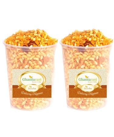 Jaiccha Ghasitaram Bhadang Bhel 400 gms |Diwali Holi Rakhi Valentine Christmas Birthday Anniversary Gift for Her Him Mothers Day Fathers Day|