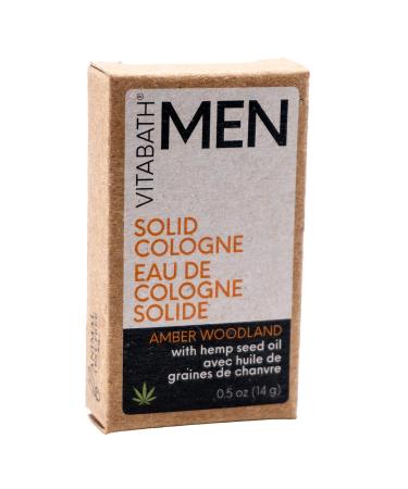 Vitabath Men's Solid Cologne Invigorating Crisp Cool Water & White Woods All Over Lasting Amber & Woodland Fragrance with Skin-Loving Natural Beeswax & Hemp - 0.5 oz Cool Water Amber White Woods 0.5 Ounce (Pack of 1) - Buy Online on SooperMarket.com