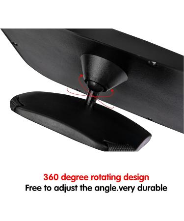 Altabebe AL1104 Black Back Seat Mirror - Easy Installation and Wide Angle View - Buy Online on SooperMarket.com
