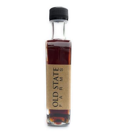 Old State Farms Bourbon Barrel Aged Pure Maple Syrup 8.4oz - Organic, Gluten Free, Vegan, Non-GMO - Buy Online on SooperMarket.com