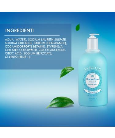 Perlier White Musk Bubble Bath 3000ml - Natural Recipes for Luxurious Soak | International Shipping - Buy Online on SooperMarket.com