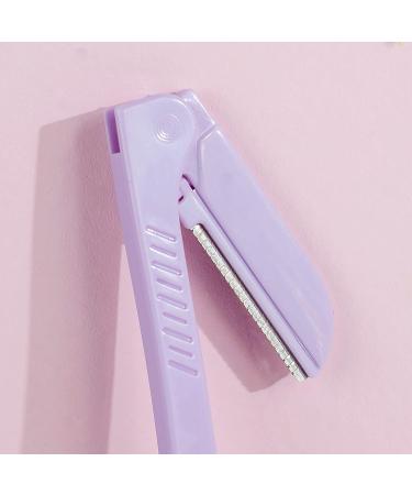 Brushworks Precision Eyebrow Razors - Pack of 3 in Pastel Colors | International Shipping Available - Buy Online on SooperMarket.com