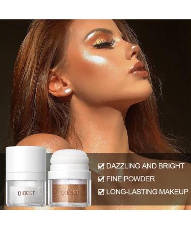 Polvo De Hadas Shimmering Powder Fairy Bomb Highlighter Makeup - Long Lasting Glow for Face Illumination & Contour (Light Pink) - Buy Online on SooperMarket.com
