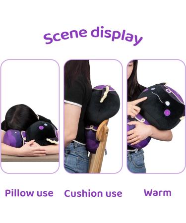 Mewaii 14'' Soft Magic Axolotl Mushroom Stuffed Animal Plush Pillow Toy - Black Axolotl 14 Inch - Buy Online on SooperMarket.com