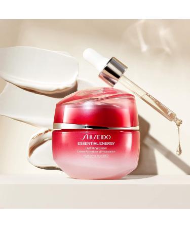 Shiseido Essential Energy Hydrating Cream Mini - 30mL - Hyaluronic Acid - Vegan - 24-Hour Hydration - All Skin Types - Buy Online on SooperMarket.com