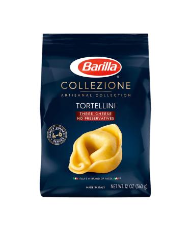Barilla Collezione Pasta, Three Cheese Tortellini, 12 Ounce Three Cheese 12 Ounce (Pack of 1)