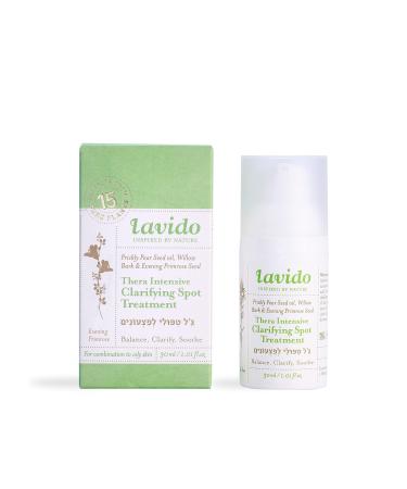 Lavido - Natural Thera Intensive Clarifying Spot Treatment | Balance Clarify + Soothe Breakout-Prone Skin (1.01 oz | 30 mL)