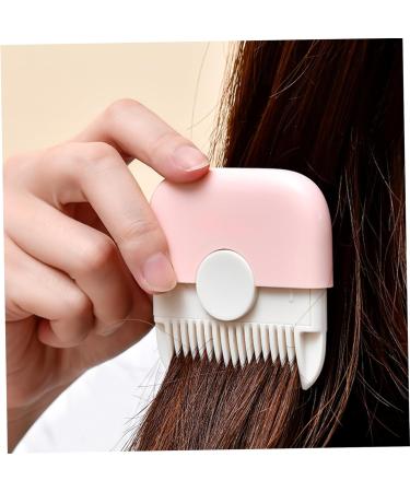 Split Ends Hair Trimmer for Women 2 in 1 Mini Portable Cute Hair Brush Detachable Dustproof Knob Adjustable Stainless Steel Slicer Hair Clipper Type 1 - Buy Online on SooperMarket.com