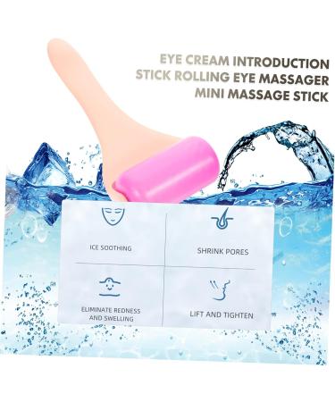 Massage Roller Face Massager | Ice Roller & Eye Cream Tool for Skin Care | Purple Facial Massage Stick 17x7.5x3cm - Buy Online on SooperMarket.com