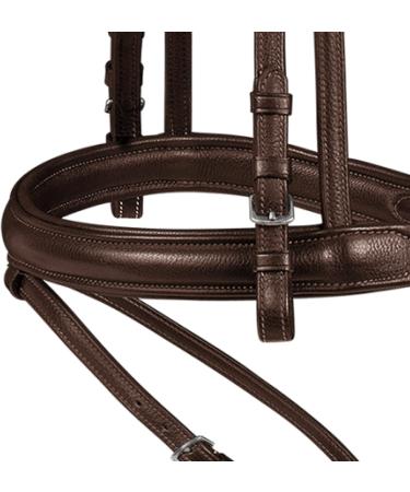 WALDHAUSEN X-Line Supersoft Brown Pony Bridle | Premium Pony Tack for Comfort & Style - Buy Online on SooperMarket.com