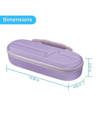 Hard Travel Stethoscope Case for 3M Littmann Classic III, Cardiology IV, MDF Acoustica - Purple - Buy Online on SooperMarket.com