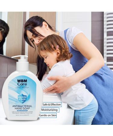 WBM Care Hand Soap - 16.8 fl oz Liquid Natural Ingredients Fresh Scent Effective Cleansing Eco-Friendly - International Shipping Available - Buy Online on SooperMarket.com