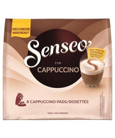 Senseo Cappuccino Coffee Pads - 80 Pads (10 Packs) for 80 Delicious Drinks - International Shipping Available - Buy Online on SooperMarket.com