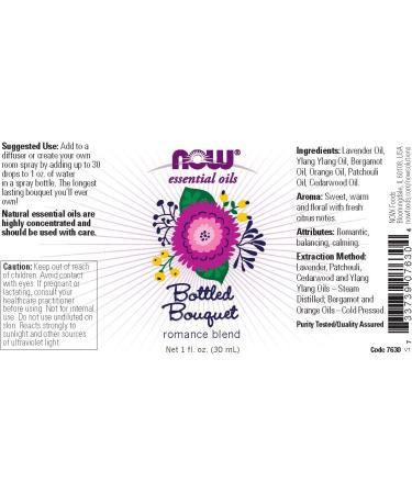 Now Foods Essential Oils Bottled Bouquet 1 fl oz - Premium Aromatherapy Oil - Buy Online on SooperMarket.com