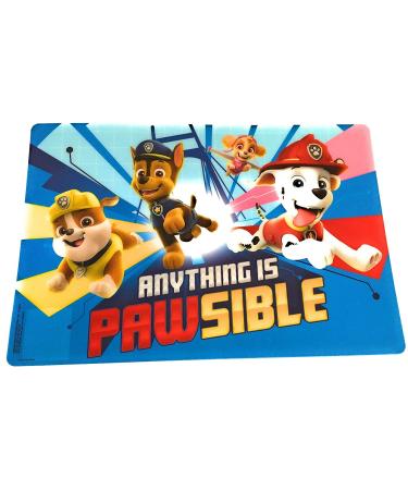 Zak Designs Paw Patrol Placemat Set of Two