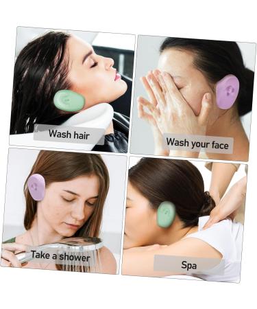 PLAFOPE 4 Pairs Hair Coloring Ear Covers Silicone Hair Coloring Earmuffs Ear Covers for Hair Dryer Hair Dyeing Earmuffs Ear Covers for Swimming Ear Covers for Shower Silicone Ear Covers - Buy Online on SooperMarket.com