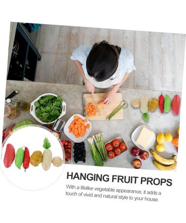 Cabilock 12 Pcs Simulated Vegetable Model Plants Decor Kid Vegetable Toys Fidget Toy for Kids Fake Vegetable Models Kids Decor Kids Toys Home Decor Simulation Fruit Decors Carrot Foam Chili Colorfulx2pcs 14X5.5X5.5CMx2pcs - Buy Online on SooperMarket.com