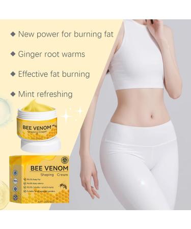 Bee Venom Shaping Cream Bee Venom Cream Bee Venom Anti Cellulite Cream Bee Venom Firming Body Cream for Belly Anti Cellulite Body Cream for Tightening Skin Abdomen Legs Belly Buttocks - Buy Online on SooperMarket.com