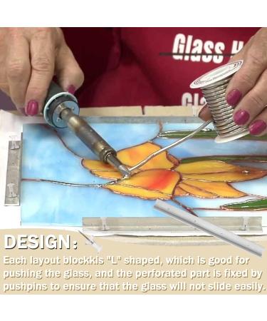 6 inch Stained Glass Layout Block System - Easy Glass Assembly - Buy Online on SooperMarket.com