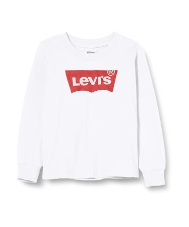 Levi's Kids l/s batwing tee Baby Boys 3 Months White