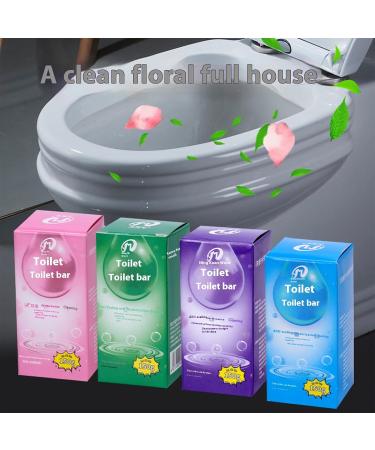 Upgraded Concentrated Descaling Toilet Cleaning Stick Effective Powerful Deep Cleaning Long-Lasting Freshness Four Scents Of Toilet Bowl Cleaners Stick For Bathroom Cleaning (Jasmine Grapes 4pcs) - Buy Online on SooperMarket.com