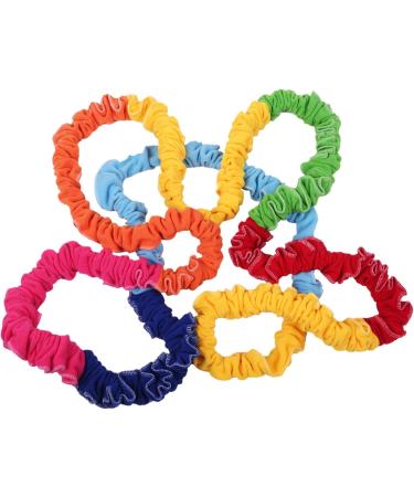 Cooperative Stretchy Band Elastic 78.74in Colorful Portable of War Rope Tear Resistant Fleece Exercise Bands for Group Games Fits 3 People Stretchy Band 300cm - Buy Online on SooperMarket.com