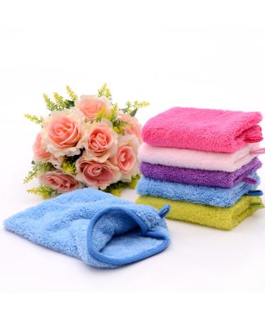 YSN Home Collection YSN102 - High -quality washing gloves - 16 x 22cm - 4 pieces Premium quality - Mixed colors - Extra soft - 80% polyester 20% polyamide