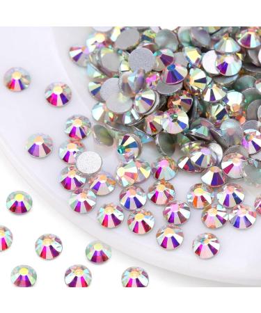 YHMQ 2880 Pieces ClearAB Rhinestones for Nails - SS16 Nail Crystals (3.8-4.0mm) | Best Quality Nail Art Supplies for DIY Designs - Buy Online on SooperMarket.com