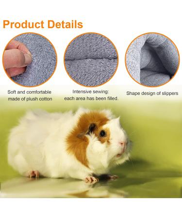 Jetisva Soft Fleece Guinea Pig Bed and Hideway Warm Hamster Bedding Rat Bedding House Small Animal Cave Bed Guinea Pig Sleeping Bag for Small Pet Chinchilla Ferret Squirrel Hedgehog Rabbit 11X15 Inch - Buy Online on SooperMarket.com